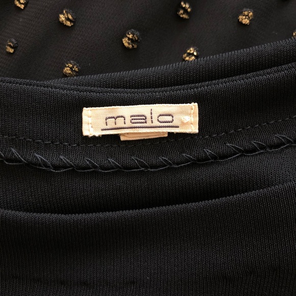 Malo Slinky Viscose High Neck Tank S - Picture 3 of 3